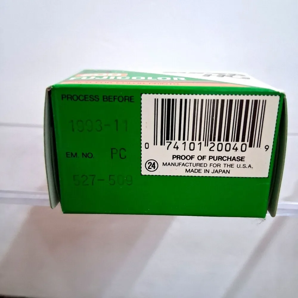 5 Vintage FUJIFILM 35mm Fujicolor Super HQ 200 Speed 24 Exp. Film NOS (expired)